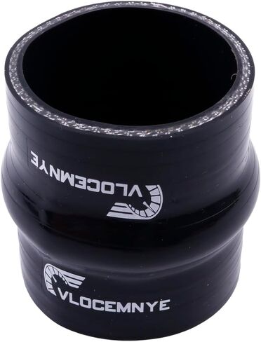 Silicone Straight Hump Hose,ID 3 1/8"(80mm) inch,Length 3 inch(76mm),4-Ply (5.4mm) Reinforced Turbo/Intercooler/Intake Piping Coupler Industrial Hydraulic Hoses Black in Kuwait