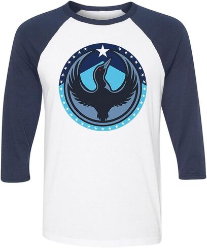 Minnesota Rebel Loon Three-Quarter Raglan Sleeve Baseball Shirt Unisex in Saudi Arabia