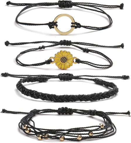 Harry and Henry Sunflower String Bracelets for Women in Saudi Arabia