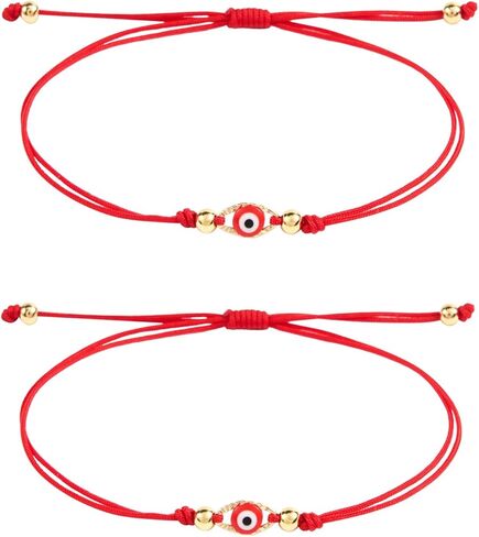 Evil Eye Bracelets Adjustable Red String Bracelet for Women Men Lucky Protection Gift in Saudi Arabia