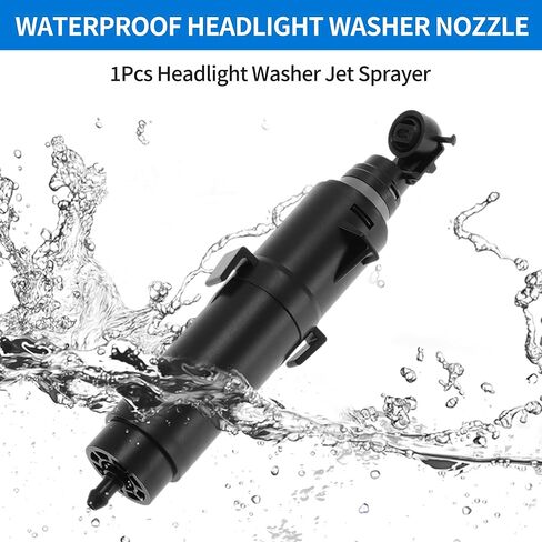 No.61677292658 Right Passenger Side Headlight Washer Nozzle for BMW X5 2014-2017 for BMW X6 2015-2018 Headlight Headlamp Washer Nozzle Jet Sprayer in Saudi Arabia