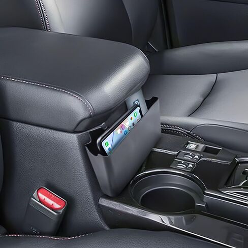 صندوق تخزين معلق لوحدة التحكم المركزية من EDBETOS متوافق مع ملحقات Toyota 4Runner 2010-2024 وحدة تنظيم مسند الذراع ومقصورة التخزين الداخلية لعملات مفاتيح الهاتف والمحفظة in Saudi Arabia