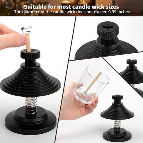 وعاء صب صناعة الشموع من HOUSEASSIST، وعاء ذوبان الشمع من الفولاذ المقاوم للصدأ سعة 32oz مع مقبض مقاوم للحرارة وفوهة صب بدون قطرات لصنع الشموع in Kuwait