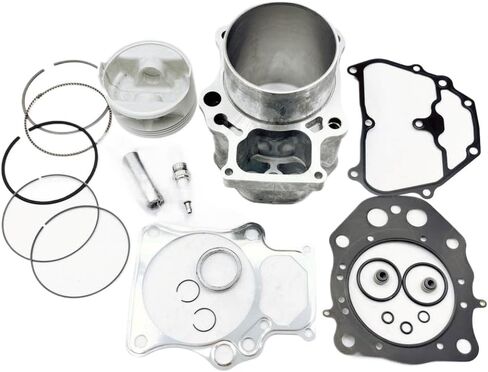 92 مللي متر مجموعات حشية مكبس الأسطوانة 12100-HR0-F00 12251-HR0-F01 13111-5-600 متوافق مع قطع غيار السيارات والدراجات النارية TRX500 فورمان روبيكون 500CC 12100-HR0-F00 12251-HR0-F01 13111-5-600 in Kuwait