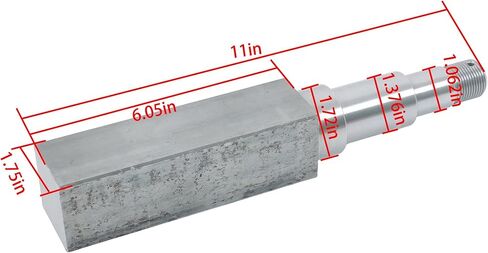 Trailer Square #84 Spindle for 1-3/8 Inch to 1-1/16 Inch I.D Bearings in Saudi Arabia