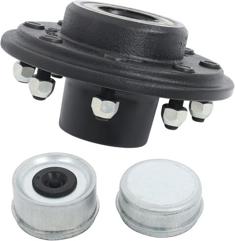 8 on 6.5 Inch Bolt Circle 9/16 Inch Trailer Hub for #42 Spindle 7000Lb Axles with Bearings Seals in Saudi Arabia