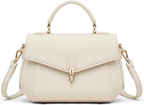 Crossbody Bags for Women Vegan Leather Top Handle Bag Trendy Handbags with Adjustable Strap in Saudi Arabia