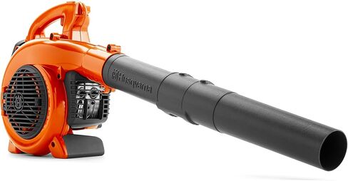 Husqvarna 125B Gas Leaf Blower, 28-cc 1.1-HP 2-Cycle Handheld Leaf Blower, 470-CFM, 170-MPH, 12.5-N Powerful Clearing Performance and Ergonomic Design, Gifts for dad in Saudi Arabia
