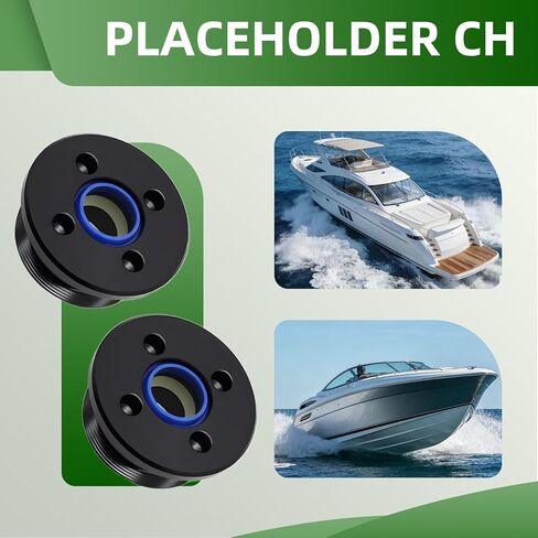 48630-96J04 2 PCS Trim Cylinder End Cap With Seals Compatible with 4Cyl 6Cyl 4 Stroke 115-300 HP Outboards in Saudi Arabia