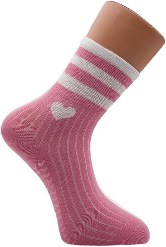 Non Slip Pilates Socks for Women – Crew Grip Socks for Yoga, Barre & Studio Workouts in Saudi Arabia