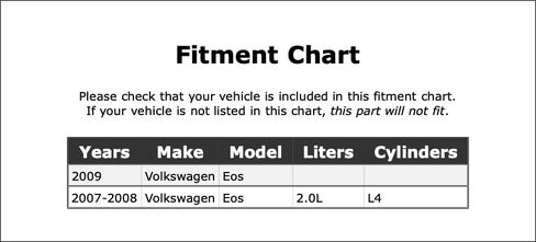Engine Variable Valve Timing (VVT) Adjuster Compatible With Volkswagen Eos 2.0L L4 2009 2008 2007 P-3960276 in Saudi Arabia