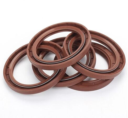 1PC ID 56/58Mm 56/58 * 72 * 75 * 76 * 78 * 80 * 6/7/8/9/10/12/13MM High Temperature Gasket Acid Resistance Fluorine Rubber Skeleton Oil Seal(58X75X12 1PCS) in Kuwait