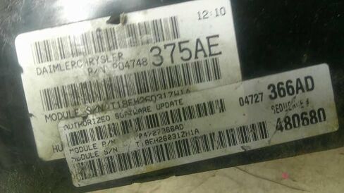 Engine ECM Control Module Fits 2005 05 Compatible with Dodge Caravan P04748375AE 04748375AE in Saudi Arabia