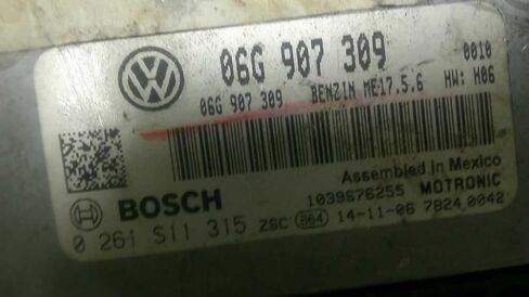 Engine ECM Control Module 2.0L Fits 14-16 Compatible with VW Compatible with Jetta 06G 907 309 06G907309 in Saudi Arabia