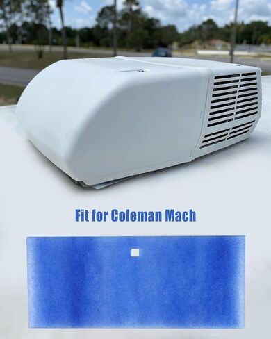 Cabin Air Filter Fit for Coleman Mach Air Conditioning, Air Vent Filters with Square Cutout, 6''x 14", 4Pcs in Saudi Arabia
