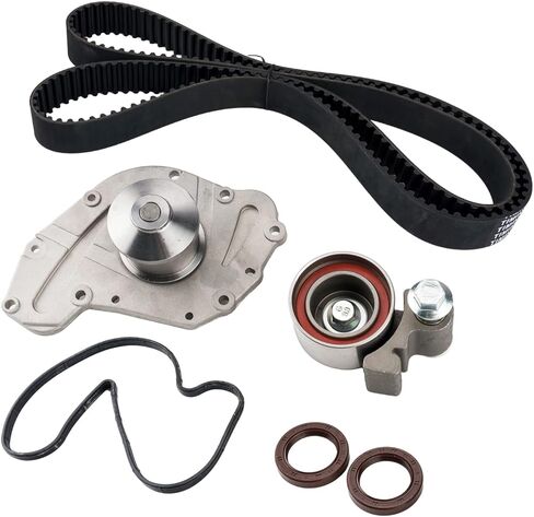 Timing Belt Kit Water Pump Kit Replacement For 2005-2010 300 2005-2008 Pacifica 2008-2010 Town & Country 2006-2008 Charger Replace Part Number 04792968AF, 04792968AD, TBK1150, 1207170, AW6010 in Saudi Arabia