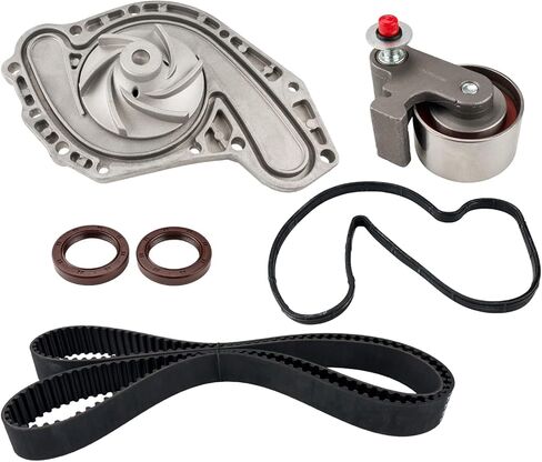 Timing Belt Kit Water Pump Kit Replacement For 2005-2010 300 2005-2008 Pacifica 2008-2010 Town & Country 2006-2008 Charger Replace Part Number 04792968AF, 04792968AD, TBK1150, 1207170, AW6010 in Saudi Arabia