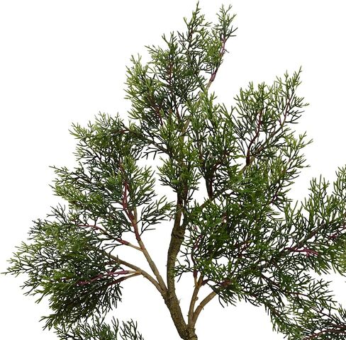Vickerman 6' Artificial Potted Cedar Tree - Decorative Tree - Home or Office Decor - Realistic Faux Cedar Tree - Artificial Greenery for Indoors - Stunning Accent - Beautiful Addition in Saudi Arabia