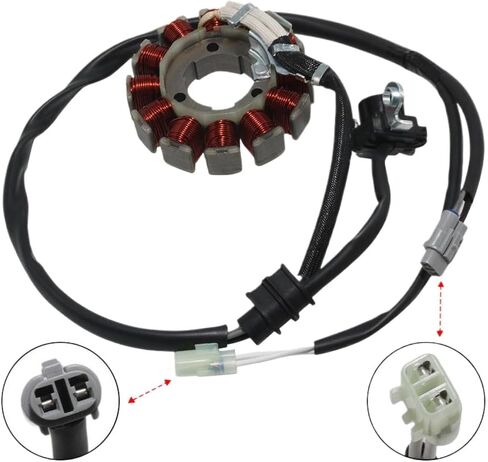 Stator Coil 1SL-81410-00 Compatible With YZ250 YZ250F 2014-2018 YZ450F 2014-2017 60TH Anniversary 2016 in Kuwait