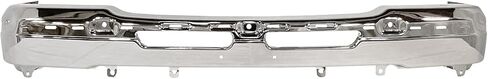 BUMPERS THAT DELIVER - Chrome, Steel Front Bumper Face Bar Compatible with 2003-2007 Chevy Silverado 1500 / Avalanche 03-07, GM1002817 in Saudi Arabia