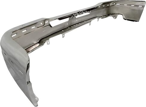 BUMPERS THAT DELIVER - Chrome, Steel Front Bumper Face Bar Compatible with 2003-2007 Chevy Silverado 1500 / Avalanche 03-07, GM1002817 in Saudi Arabia