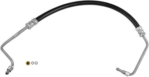 Power Steering Hose Pressure Line - (1X) Power Steering Hose fits Jeep Wrangler 1990 1989 1988 in Saudi Arabia