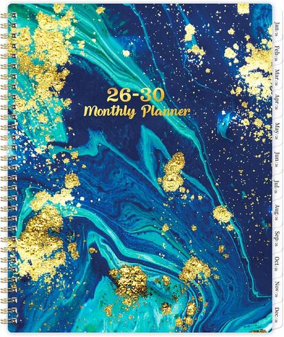 Monthly Planner/Calendar 2026-2030 - 5 Year Monthly Planner 2026-2030 from January 2026 - December 2030, 9" x 11", 2026-2030 Calendar Planner with Tabs in Saudi Arabia