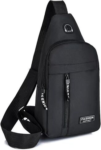 Classic Crossbody Sling Bag for Men Small Mens Sling Backpack for Traveling Hiking Outdoors Daypacks DSDJB in Saudi Arabia