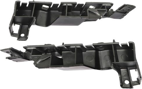 GXARTS قطعتان من دعامة دعم المصد استبدال 4G0807283 4G0807284 متوافقة مع Audi S6 A6 A6 Quattro 2012 2013 2014 2015 2016 2017 2018 دعامة تثبيت المصد الأمامي باللون الأسود in Saudi Arabia