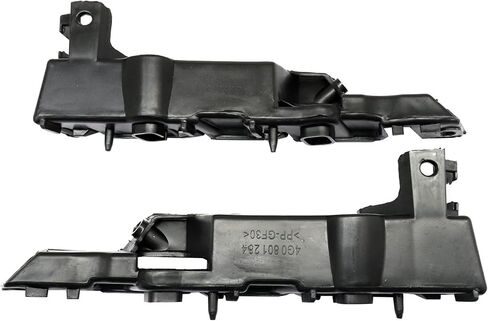 GXARTS قطعتان من دعامة دعم المصد استبدال 4G0807283 4G0807284 متوافقة مع Audi S6 A6 A6 Quattro 2012 2013 2014 2015 2016 2017 2018 دعامة تثبيت المصد الأمامي باللون الأسود in Saudi Arabia