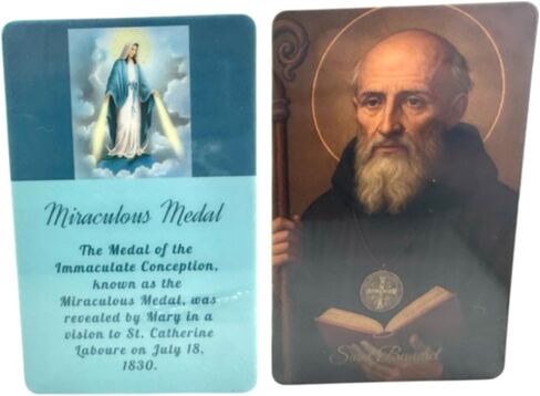 قلادة Westmon Works Pardon Crucifix الإيطالية المعدنية مقاس 2 بوصة مع بطاقة مقدسة مغلفة مصنوعة في الولايات المتحدة الأمريكية in Saudi Arabia