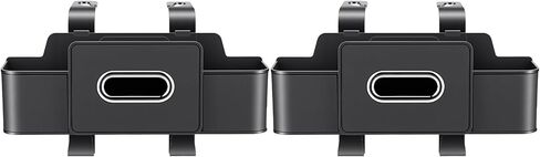 2 Pack Back Seat Car Organizer, Multifunctional Car Organizer Seat Back, with Tissue Box Holder, 2 Cup Holders & 2 Cup Hooks for Phone, Drinks, Toy, Snacks for Keeping Cars Tidy, Fits Most Vehicles in Kuwait