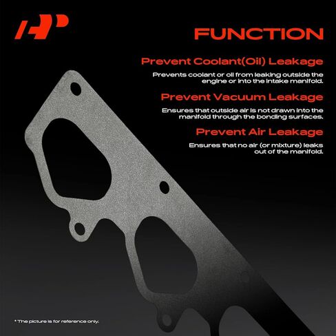 A-Premium Lower Engine Manifold Seal Gasket Set Compatible with Hyundai Elantra 2003-2012, Tucson 2005-2009, Tiburon 2003-2008 & Kia Soul 2010-2011, Sportage 2005-2010, Spectra 2004-2009, Spectra5 in Saudi Arabia