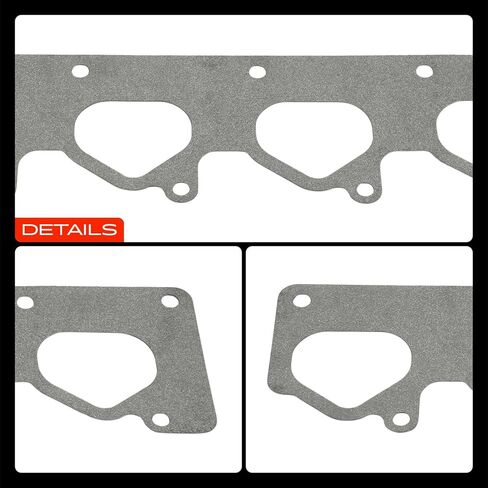 A-Premium Lower Engine Manifold Seal Gasket Set Compatible with Hyundai Elantra 2003-2012, Tucson 2005-2009, Tiburon 2003-2008 & Kia Soul 2010-2011, Sportage 2005-2010, Spectra 2004-2009, Spectra5 in Saudi Arabia