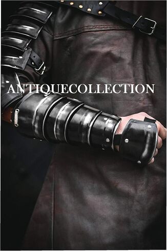 ANTIQUECOLLECTION Medieval Single Pauldron Metal Sleeve Shoulder Arm Armor For Spartacus Cosplay Larp Costume in Saudi Arabia