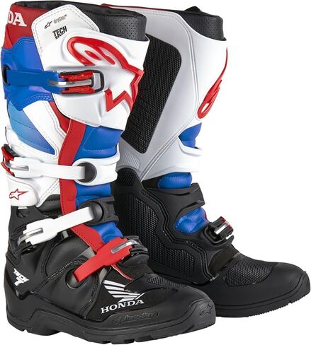 Alpinestars Tech 7 Enduro Boots Black/Dark Brown Sz 10 (2012114-1089-10) in Saudi Arabia