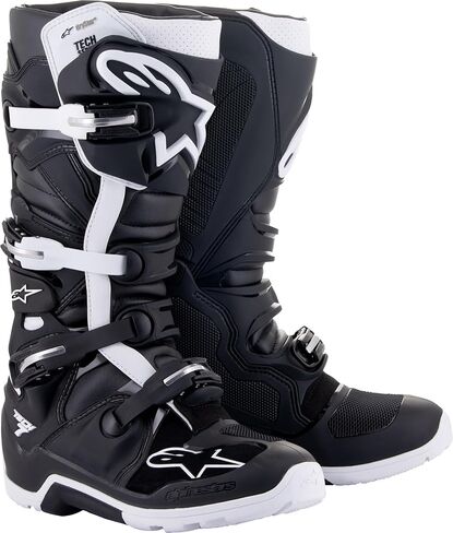 Alpinestars Tech 7 Enduro Boots Black/Dark Brown Sz 10 (2012114-1089-10) in Saudi Arabia