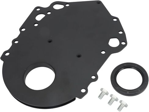 AUTOVIC Zinc Steel Timing Cover with Seal for Ford 302 351C Cleveland F150 F250 F350 Black in Saudi Arabia