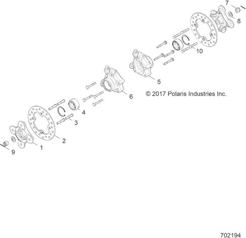Polaris RZR CARRIER-BEARING,WHEEL,RH(MACH) [FROM 5/16/2022], Genuine OEM Part 5144781, Qty 1 in Saudi Arabia