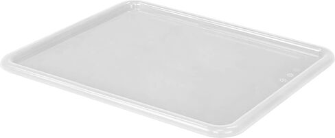 Storex Lid for Storage Tray, Letter Size, 13.75 x 11.2 x 2.35 Inches, Translucent, 5-Pack (62515E05C) in Kuwait