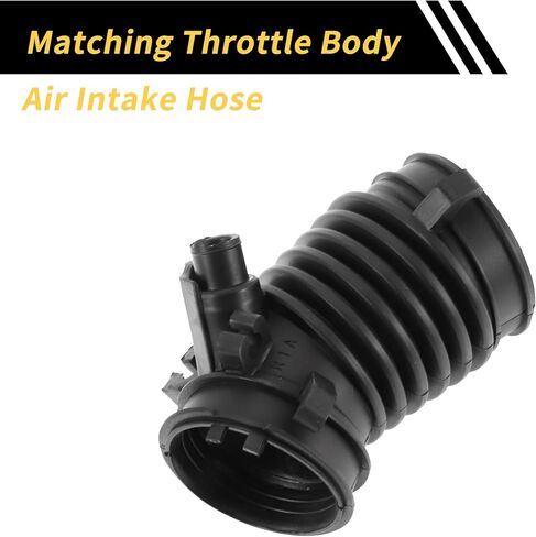 1 Pc Car Intake Hose Compatible for Honda Civic 1.8L 2012-2015, Air Filter Intake Hose Black No.17225R1AA01 in Saudi Arabia