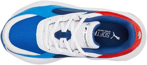 حذاء رياضي PUMA للأطفال الأولاد BMW M Motorsport Rs X Ac سهل الارتداء كاجوال - أبيض in Kuwait