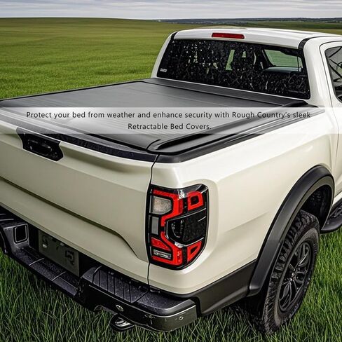 5.7FT(67.4") Truck Bed Cover Retractable Tonneau Cover with Coded Lock for 2009-2026 Dodge RAM 1500/TRX/RHO,Waterproof & Heavy-Duty in Kuwait
