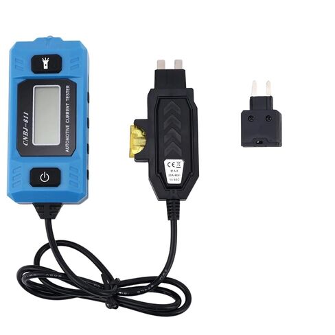 Car Fuse Tester Automotive, High Precision 20A 48V Automotive Circuit Current Fault Probe Tester 2-in-1 Wire Tracer Short Finder with LED Display & Front Light (Not Battery Concluded) in Saudi Arabia