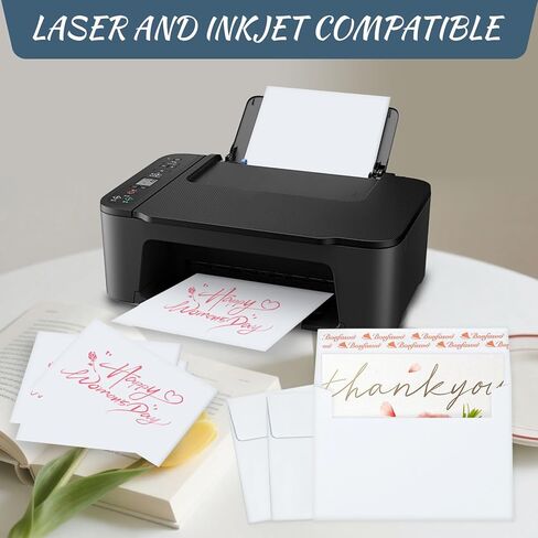 مظاريف دعوة مقاس A4، مقاس 4.25 × 6.25 بوصة، ذاتية الغلق، بيضاء، عدد 250 in Kuwait