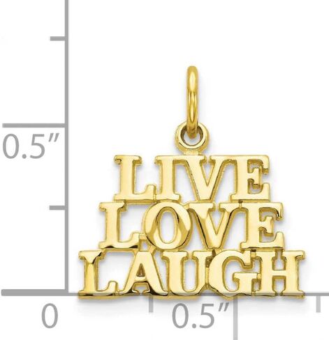 بيجو 10 ك الذهب الأصفر لايف الحب اضحك قلادة in Kuwait