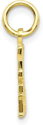 بيجو 10 ك الذهب الأصفر لايف الحب اضحك قلادة in Kuwait