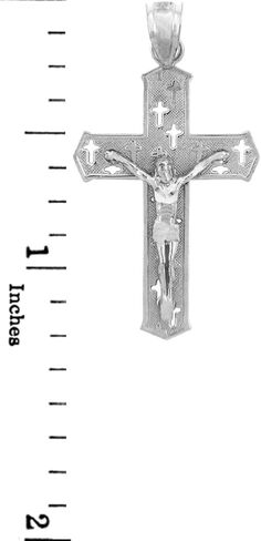 Claddagh Gold Religious Jewelry 925 Sterling Silver Crucifix Charm Pendant in Saudi Arabia