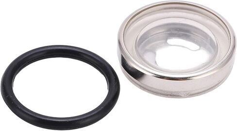 Universal Motorcycle Brake Clutch Master Cylinder Reservoir Sight Glass, 0.71 Inch, Front Rear Replacement in Saudi Arabia
