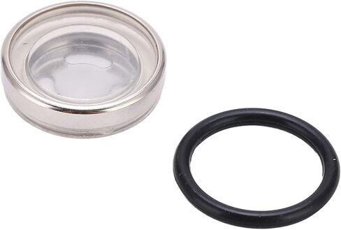 Universal Motorcycle Brake Clutch Master Cylinder Reservoir Sight Glass, 0.71 Inch, Front Rear Replacement in Saudi Arabia